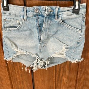 Zara: Denim shorts